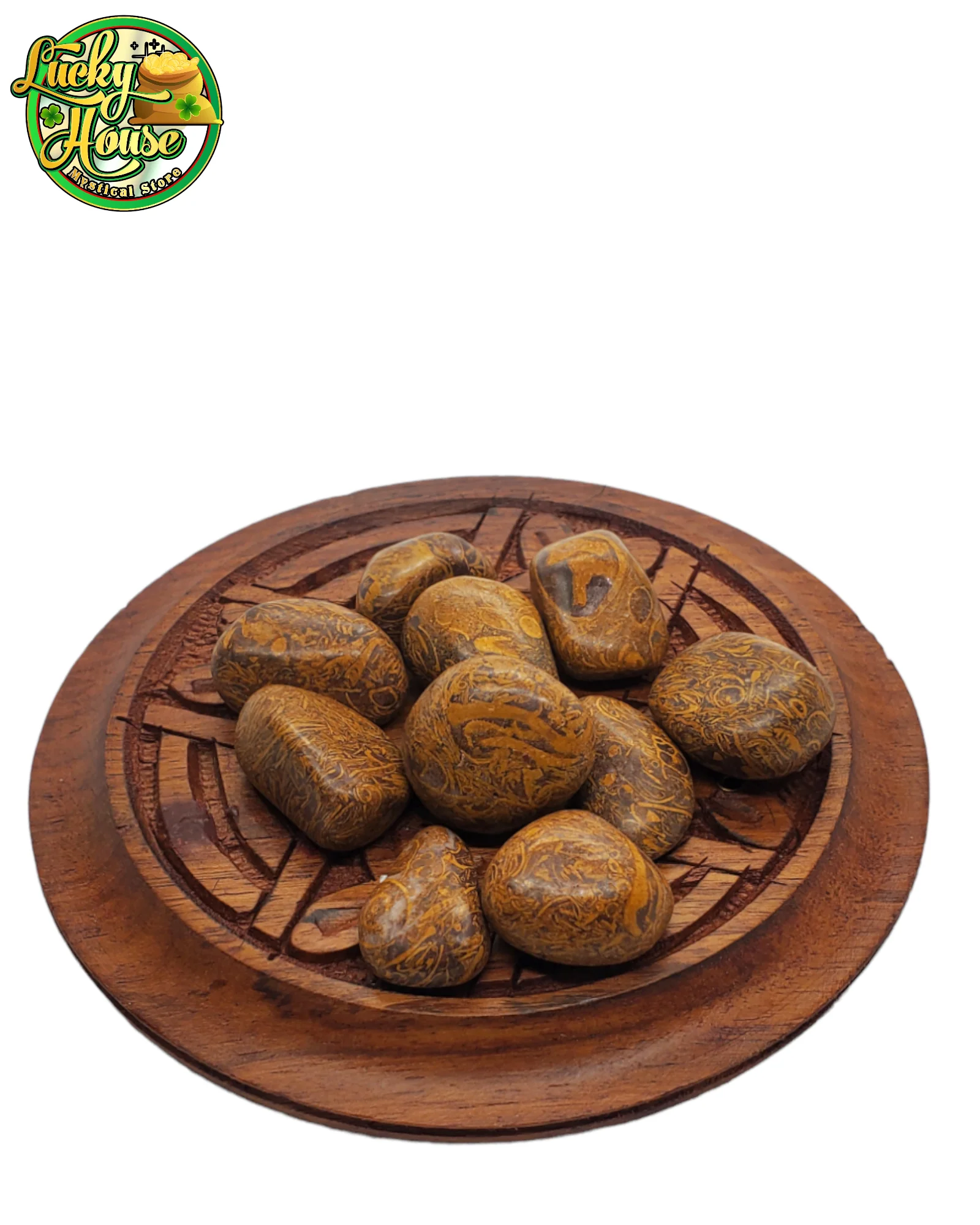 Calligraphy Tumbled Stone - Image 2