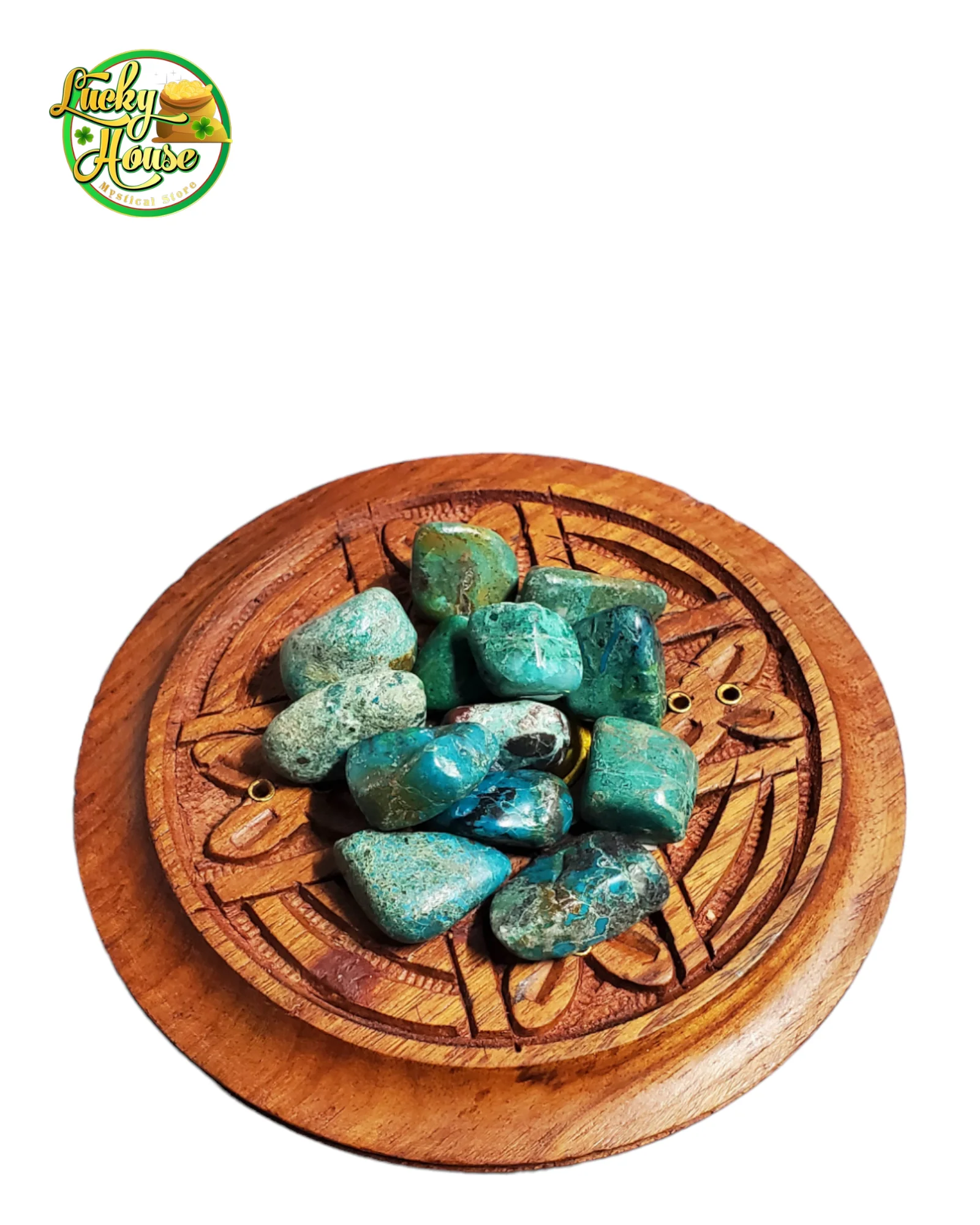 Chrysocolla Tumbled Stone