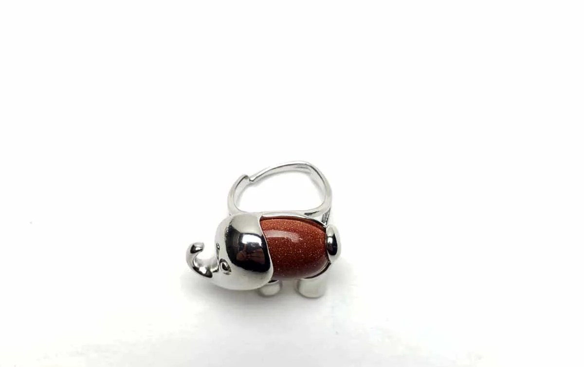 Elephant Flat Oval Ring - Image 7