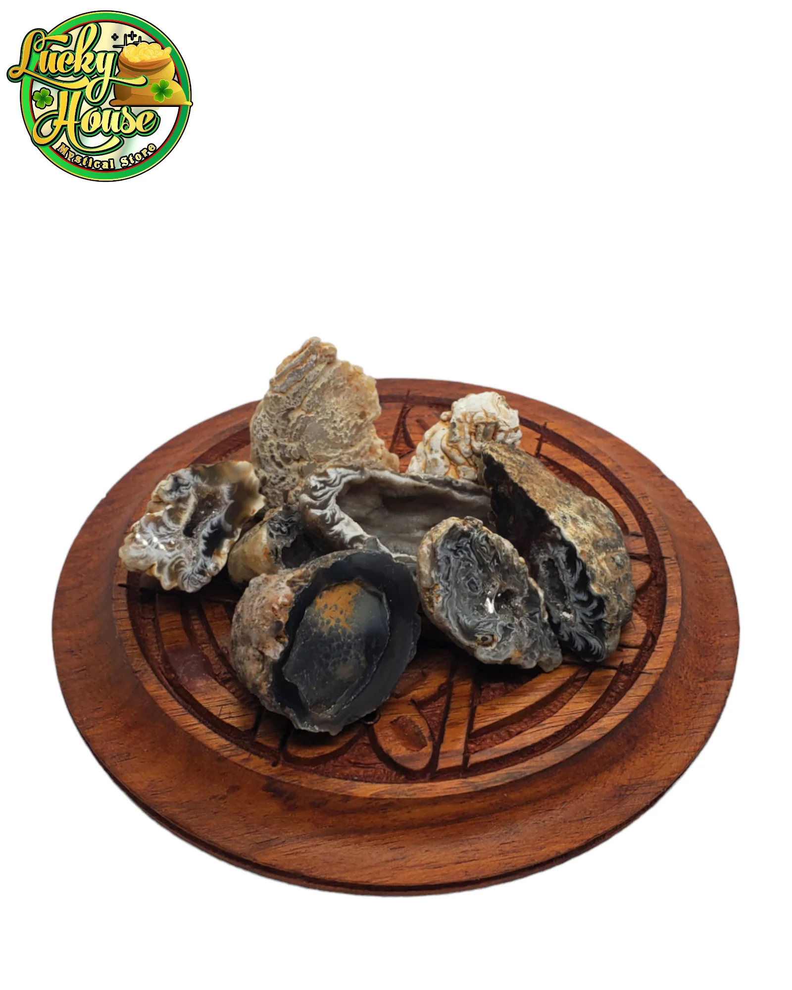 Geode Agate Tumbled Stone - Image 2