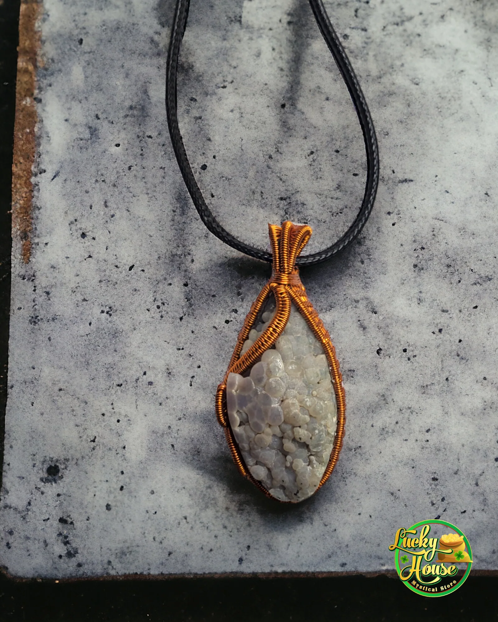 Grape Agate Pendant - Image 3