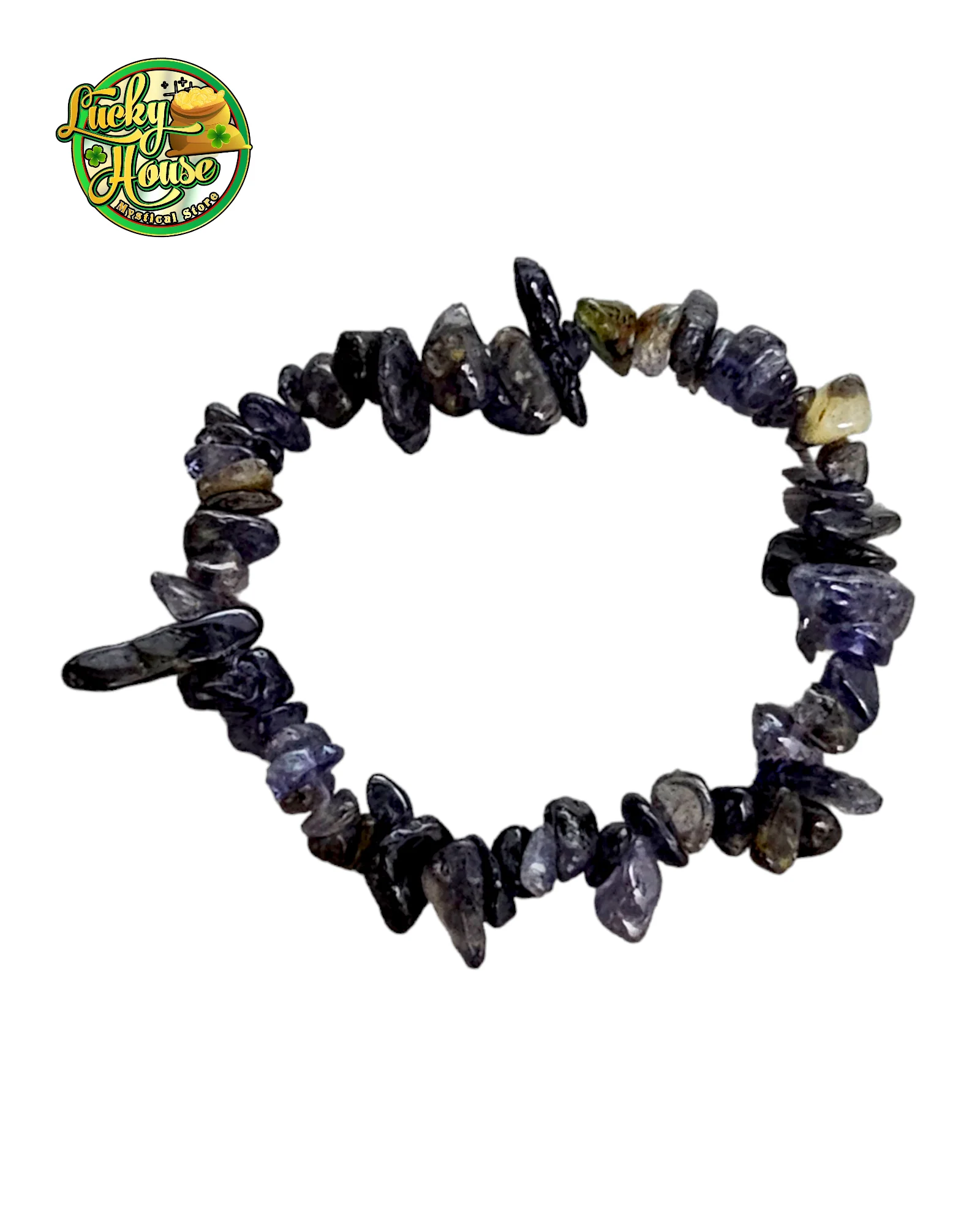 Iolite Chip Bracelet