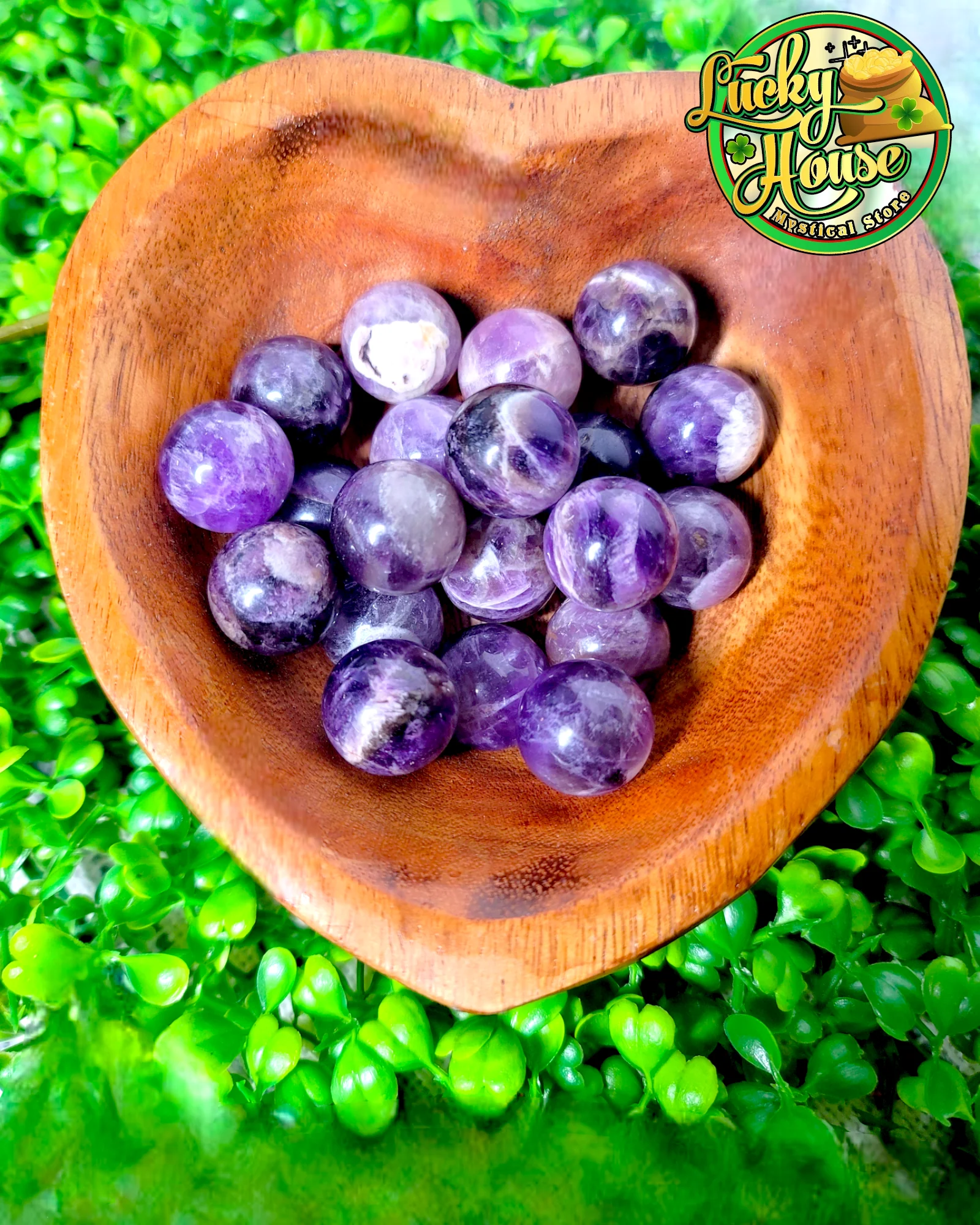 Mini Amethyst Sphere - Image 2