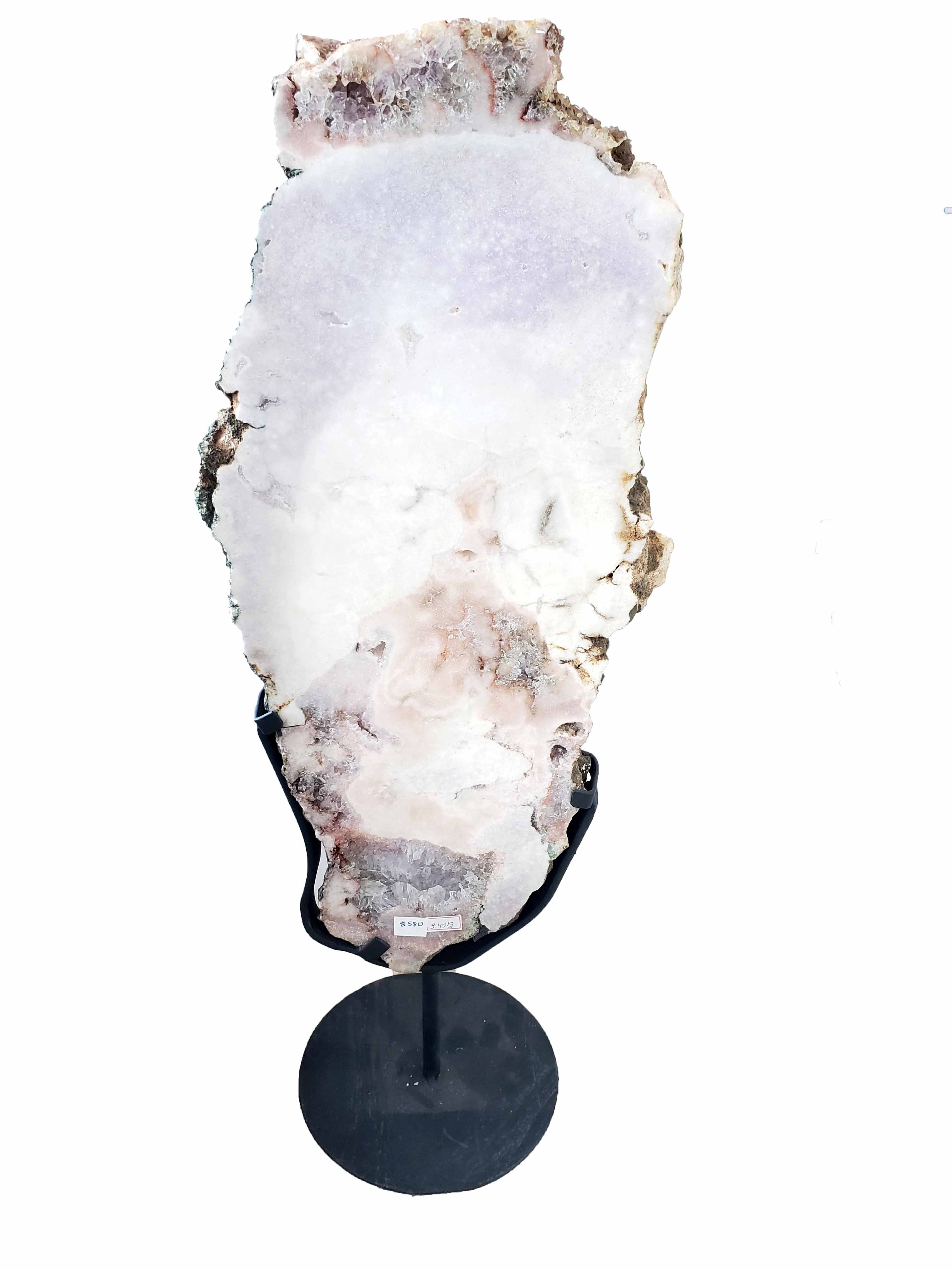 Pink Amethyst on Stand - Image 2