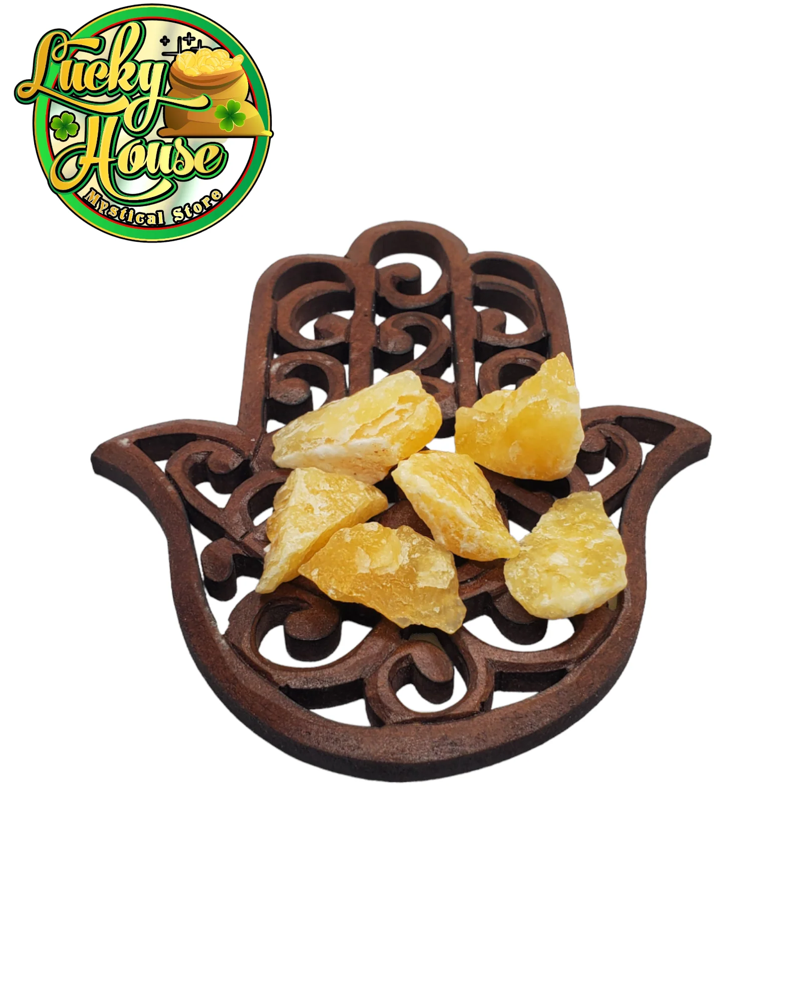 Yellow Calcite Rough Stone - Image 3