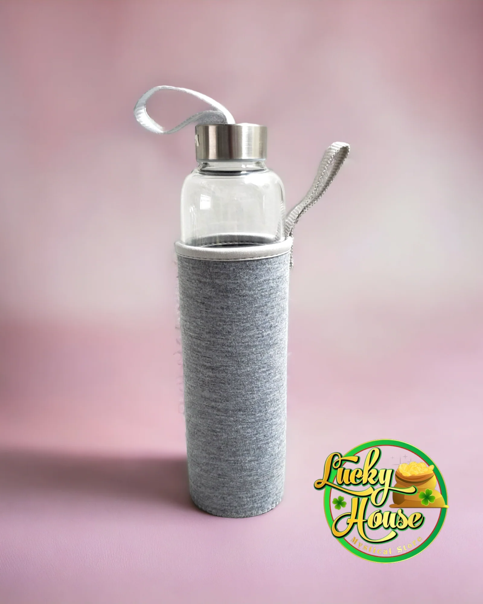 Rose Quartz Water Bottle - Image 2