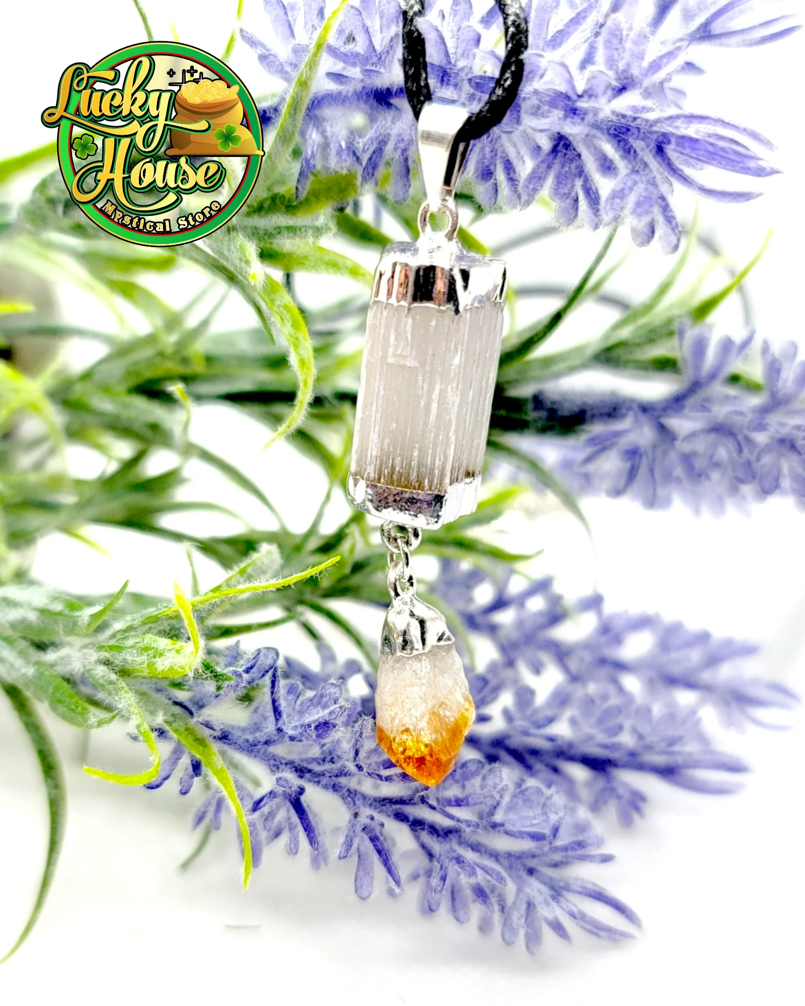 Selenite with Crystal Point - Image 2