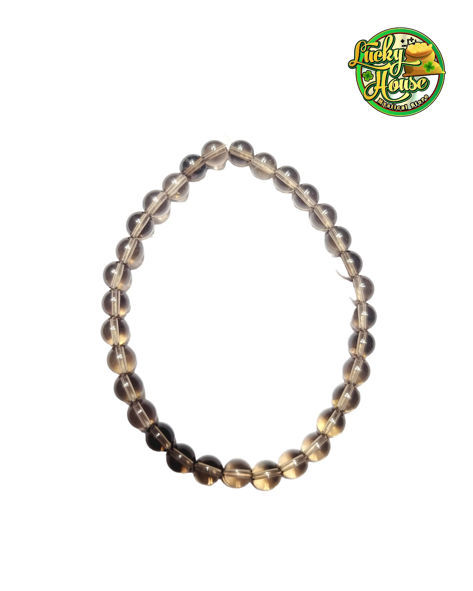 Smoky Quartz Sphere Bracelet - Image 2
