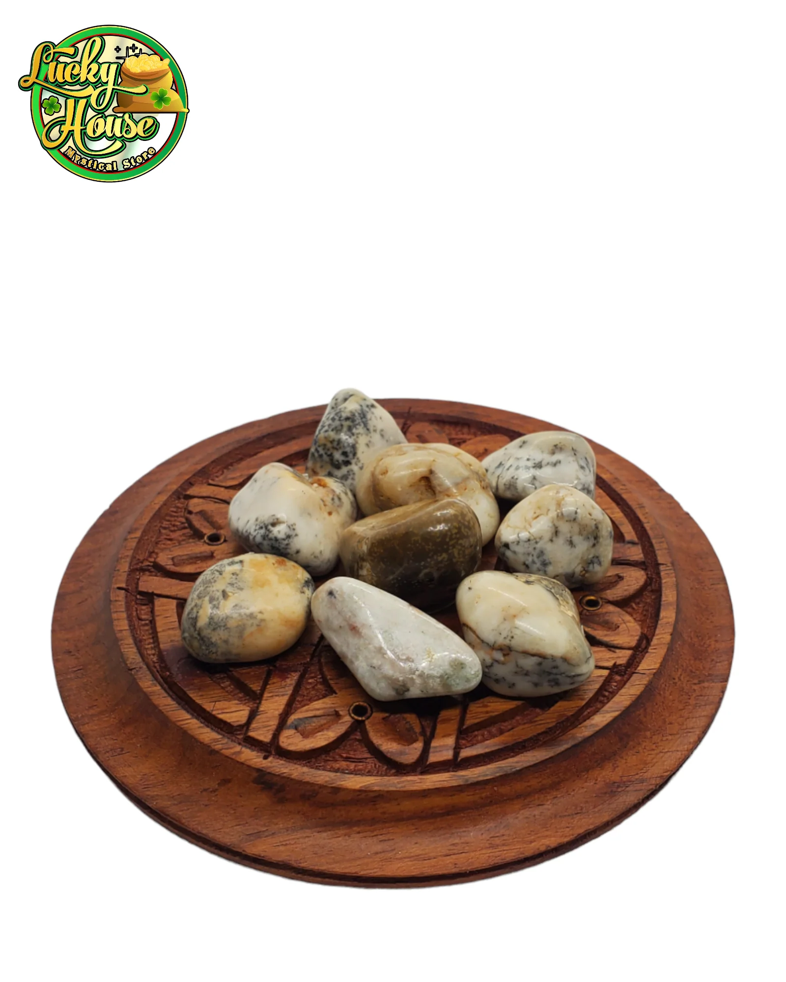 Spotted Agate Tumbled Stone - Image 2